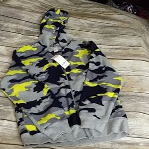 NWT Gymboree camo hoodie size 10/12